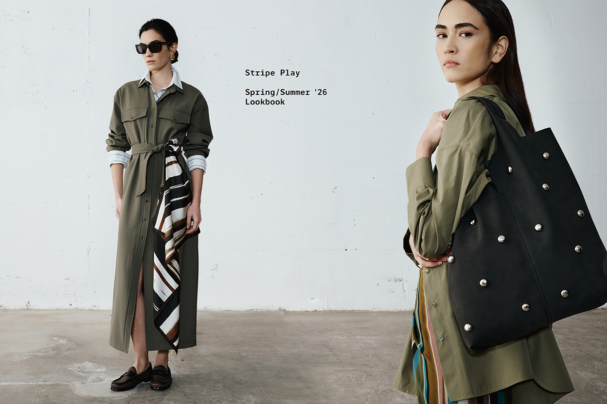Stripes Top Look Intrend