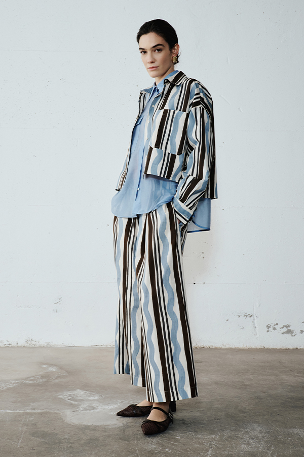 Colorful Stripes Shirt Intrend